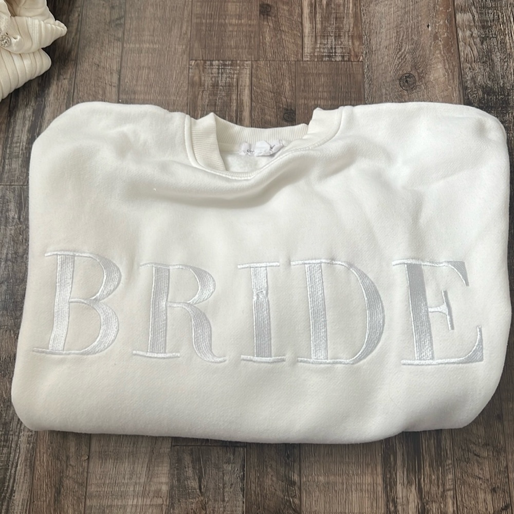 Six stories bride sweatshirt